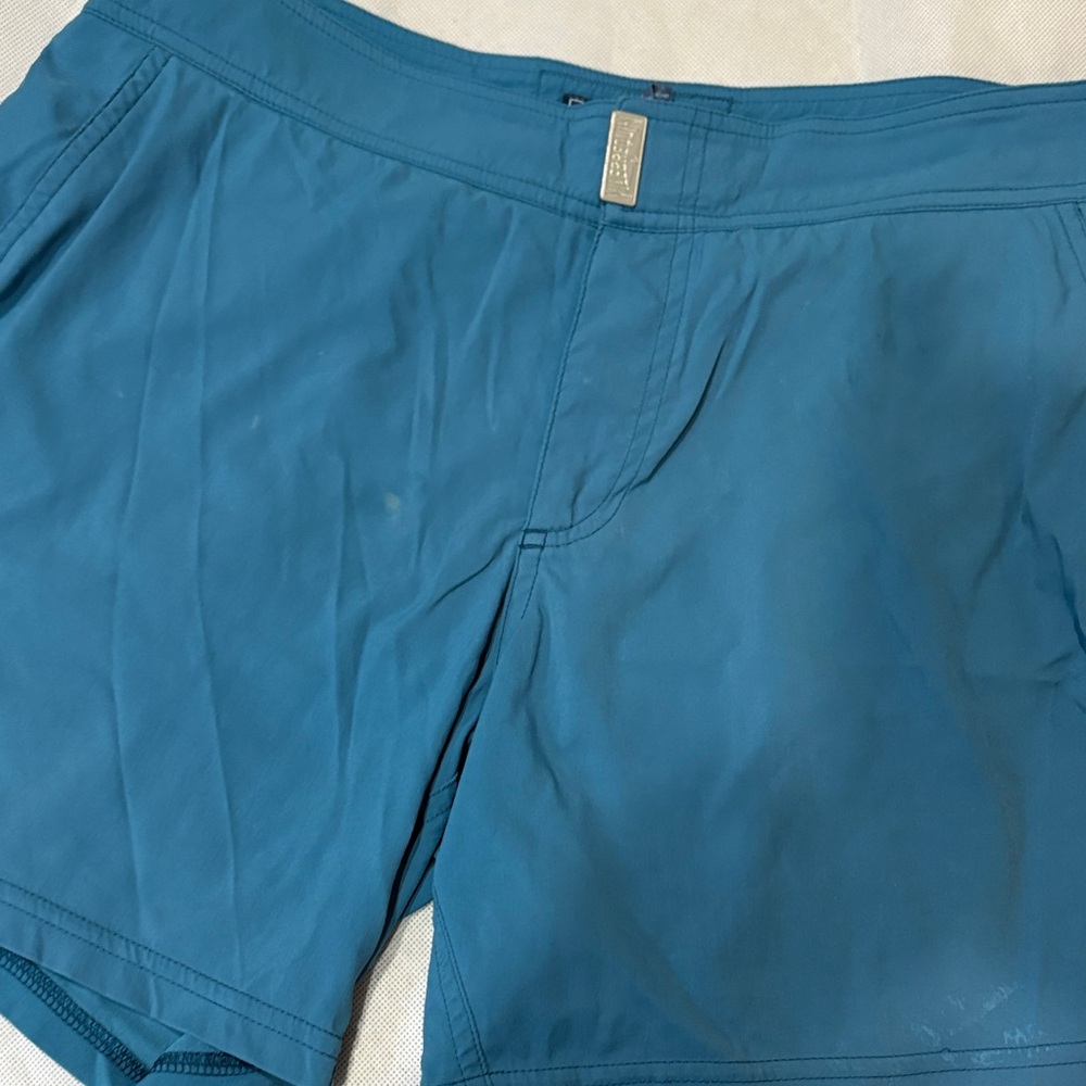 Vilebrequin Teal Swim Trunks M - Picture 2 of 8